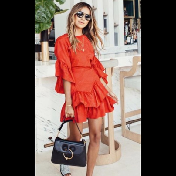 Maje Dresses & Skirts - Maje red mini dress size xs or s size 1